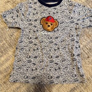 Polo by Ralph Lauren Kids Blue Bear Pattern Tee
